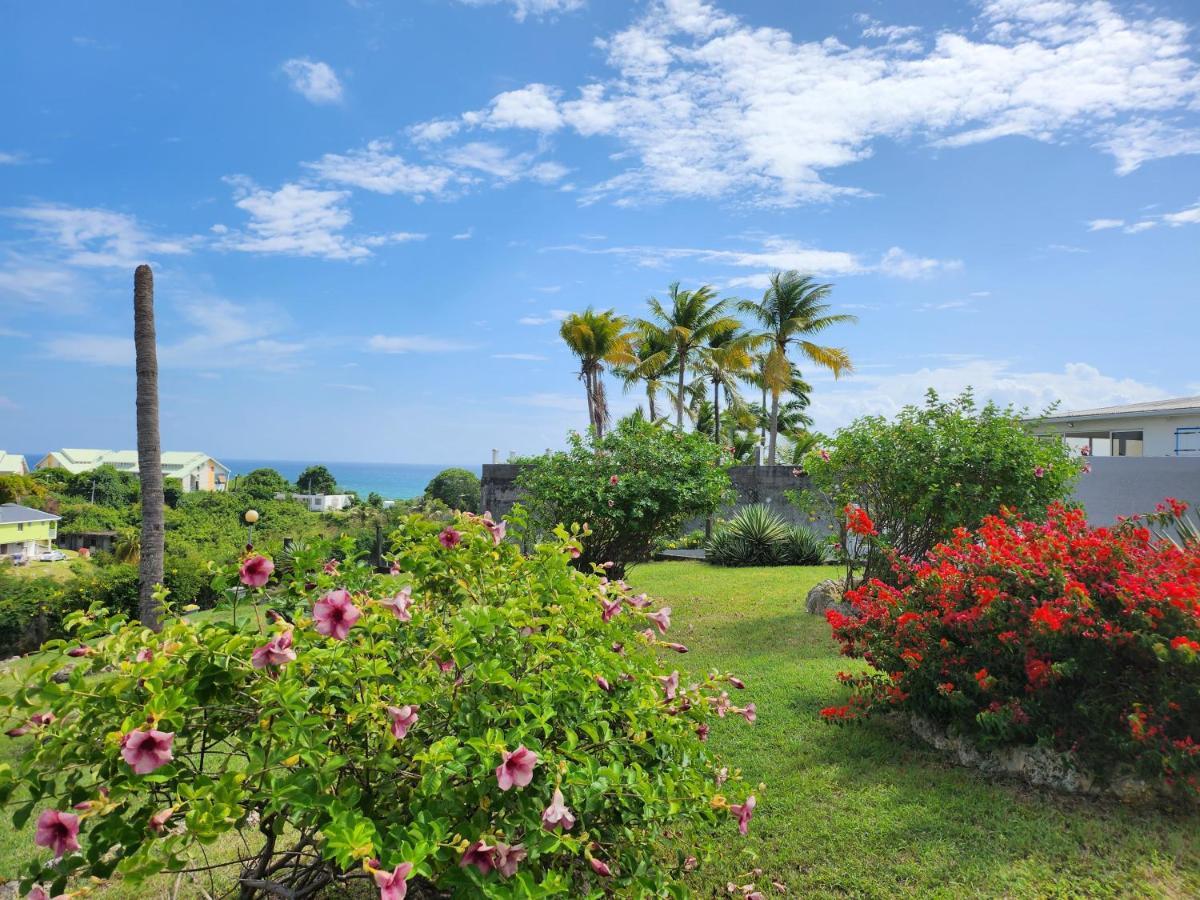 VILLA 6-10 PERS, VUE MER, Piscine Privée, PLAGE A PIEDS Le Gosier  Exterior foto